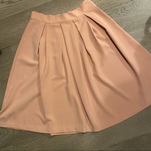 Twik pleated circle skirt